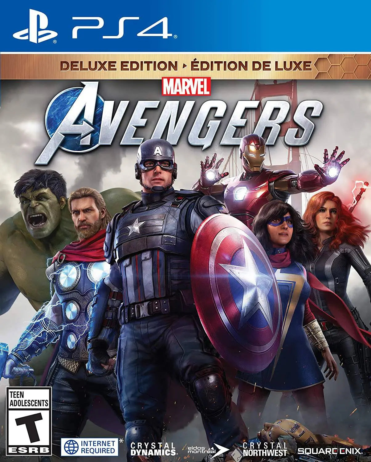Marvel's Avengers Deluxe Edition - Playstation 4 - Used King Gaming