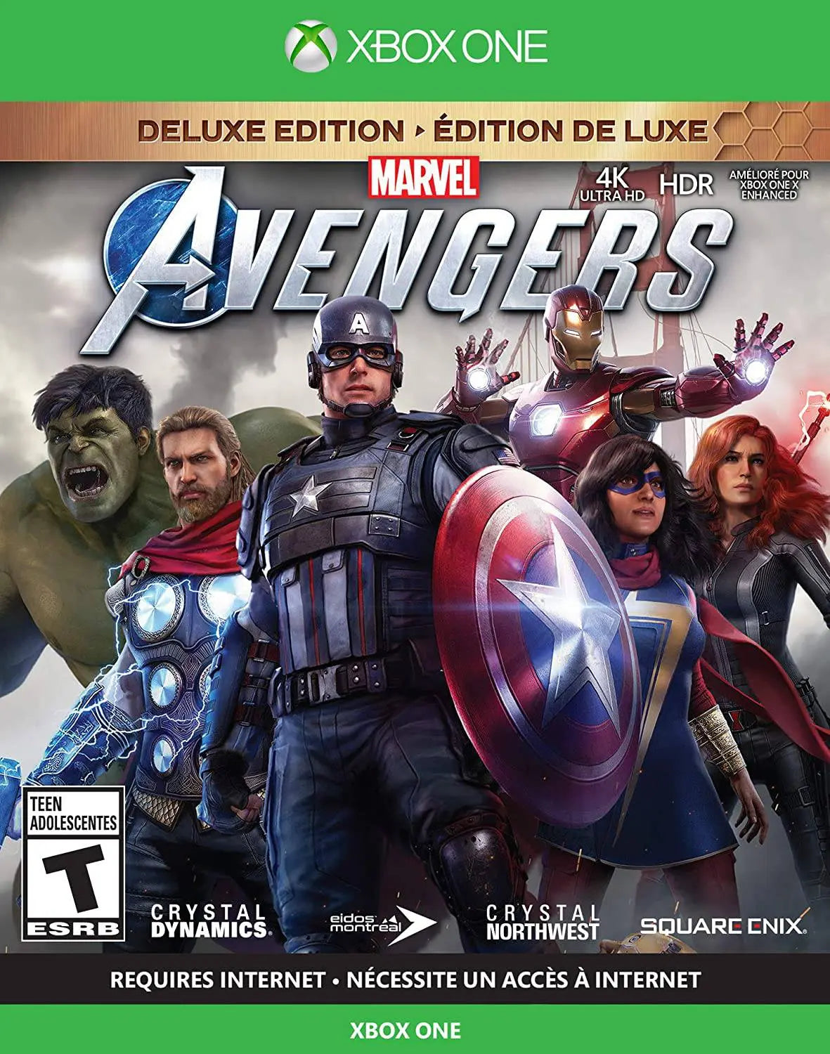 Marvel's Avengers Deluxe Edition - Xbox One King Gaming