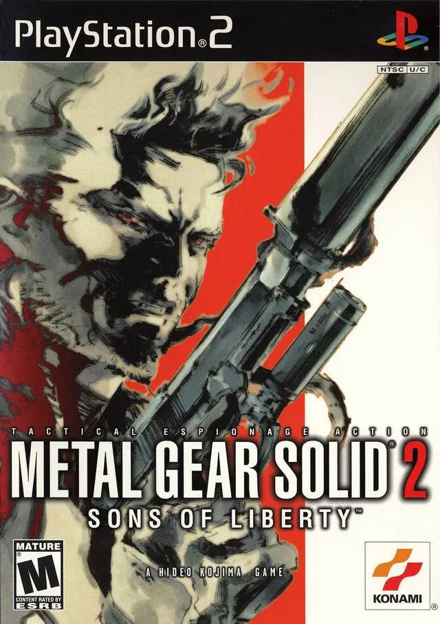 Metal Gear Solid 2: Sons of Liberty - PlayStation 2 - USED COPY - Good King Gaming