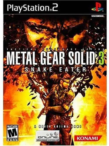 Metal Gear Solid 3 Snake Eater PlayStation 2 - USED COPY - Condition - Poor King Gaming