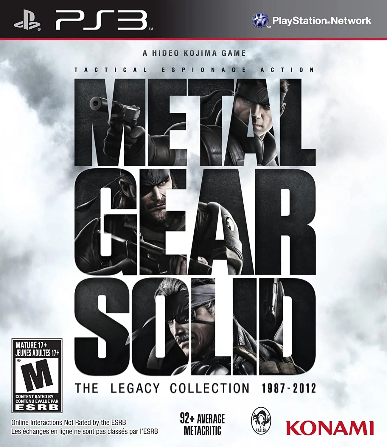 Metal Gear Solid The Legacy Collection - PlayStation 3 King Gaming