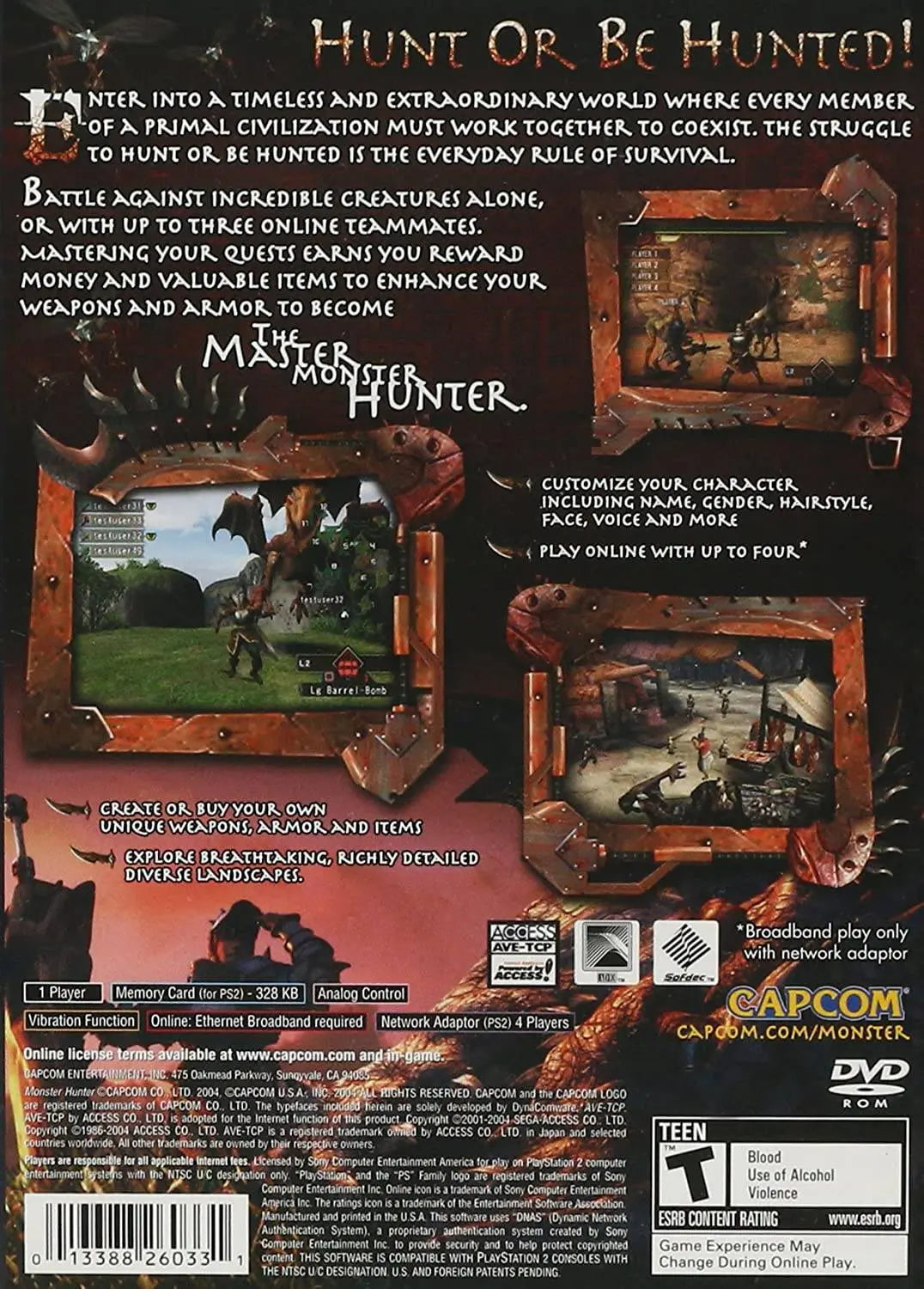 Monster Hunter - PlayStation 2 King Gaming