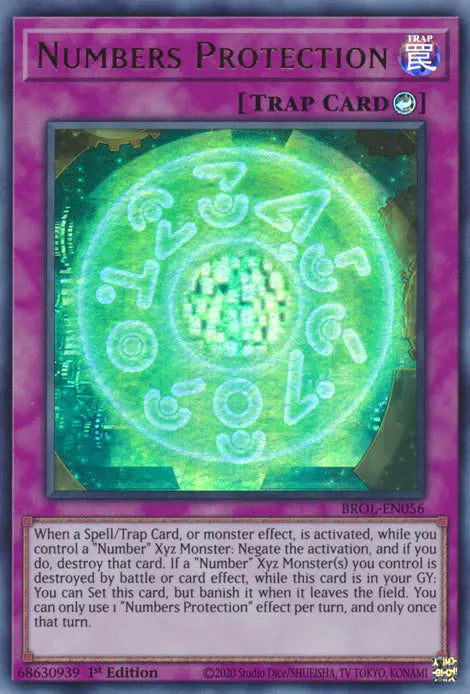 Numbers Protection - Ultra Rare - Yu-Gi-Oh King Gaming