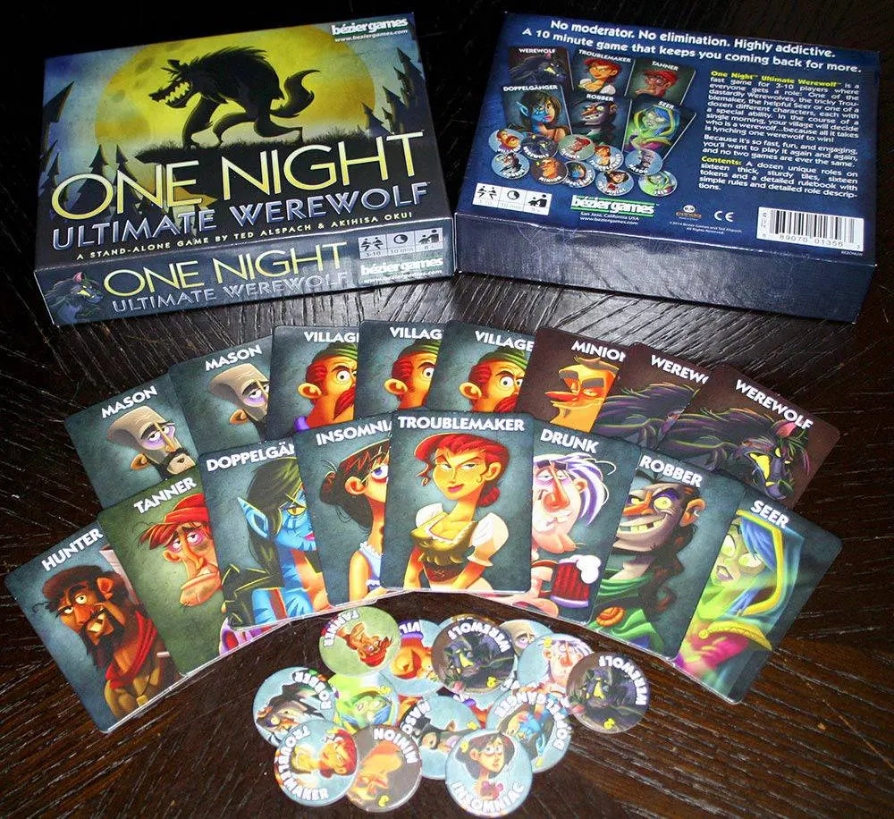 One Night Ultimate Werewolf King Gaming