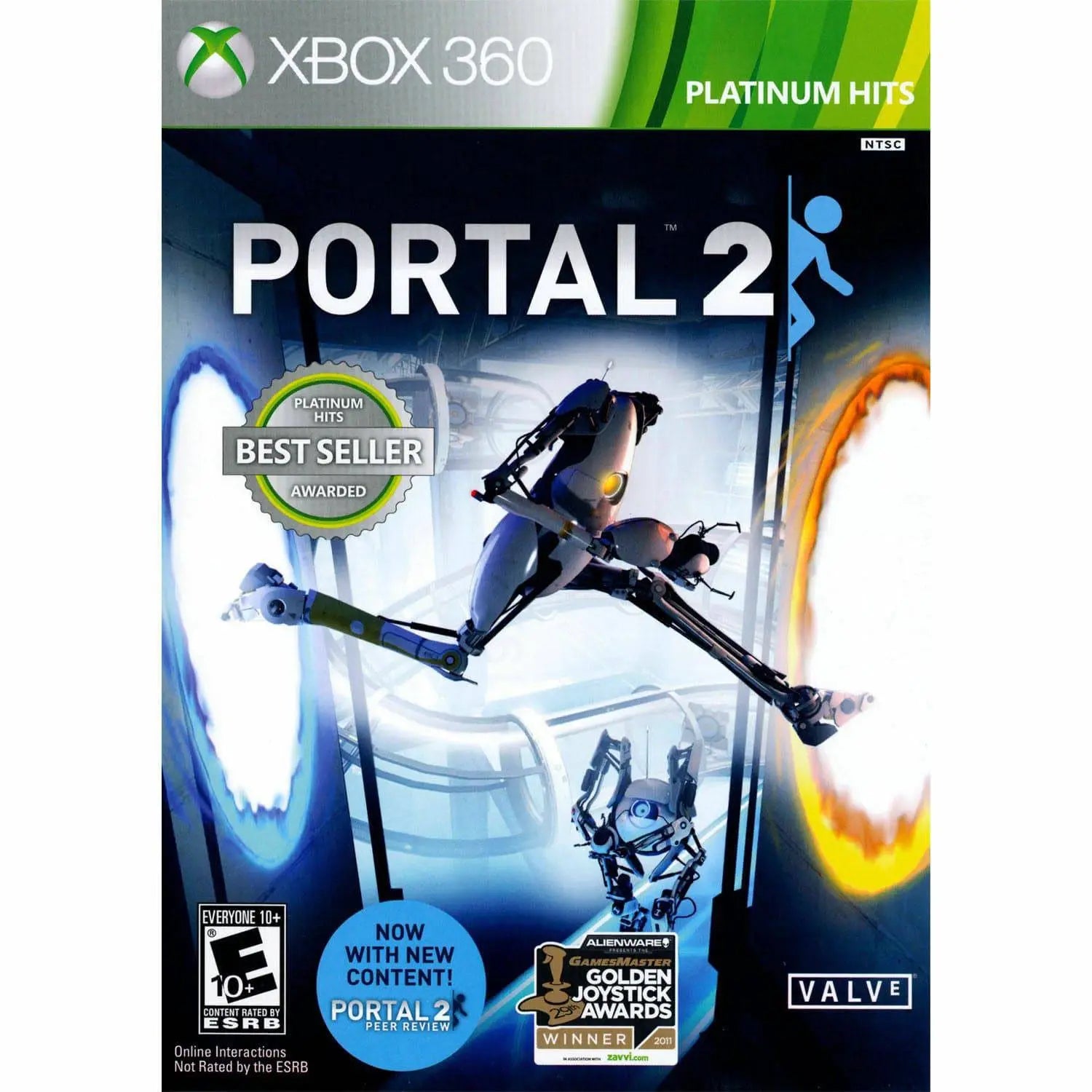 PORTAL 2 PLATNUIM HITS - Xbox 360 - Used King Gaming