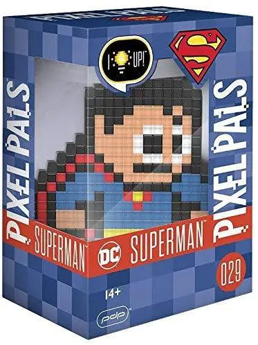 Pixel Pals DC Comics Superman Collectible Lighted Figure King Gaming