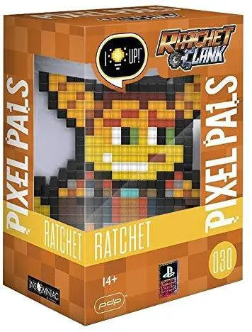 Pixel Pals Ratchet & Clank Ratchet Collectible Lighted Figure King Gaming
