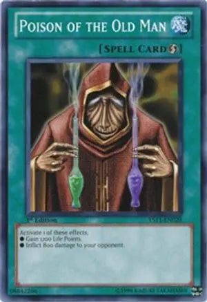 Poison Of The Old Man - Common - Yu-Gi-Oh King Gaming