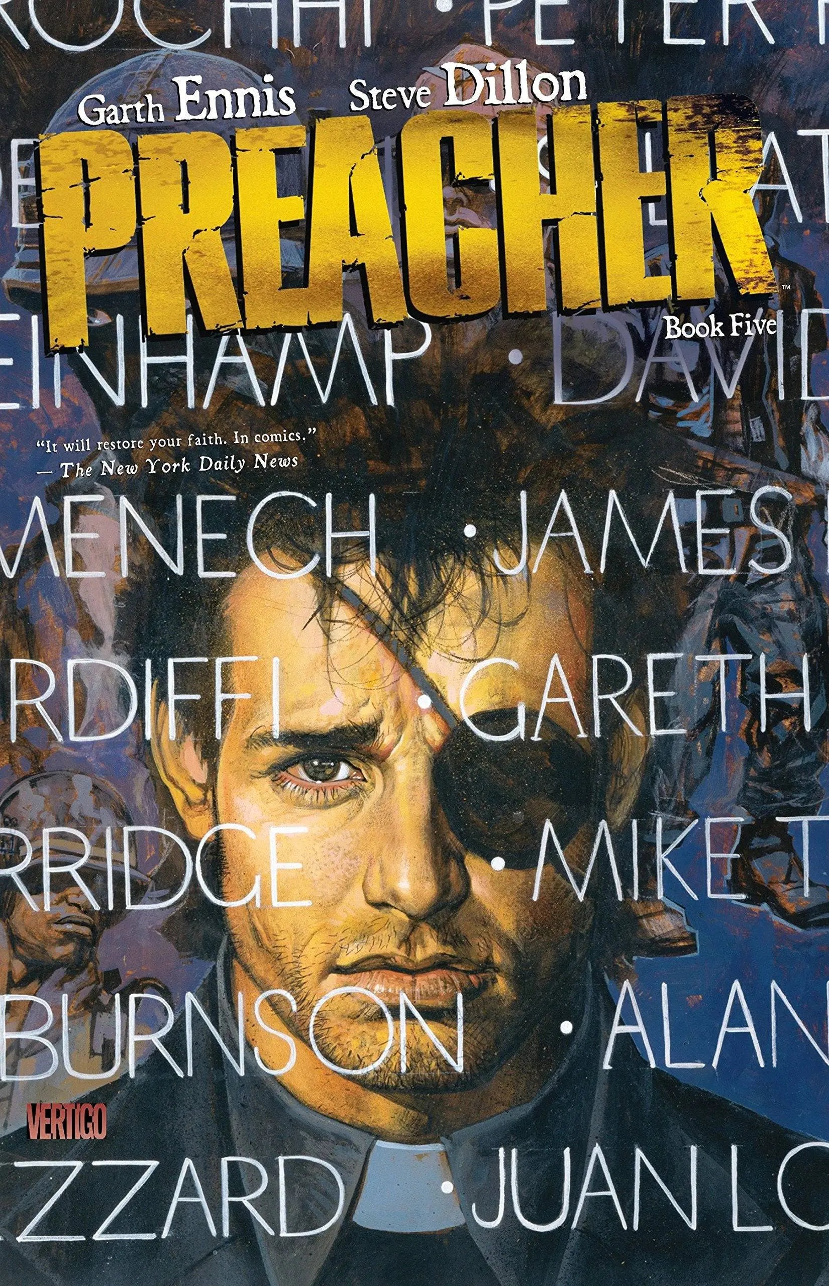 Preacher Book Five Paperback  Illustrated, Aug. 19 2014 King Gaming