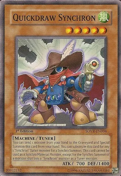 Quickdraw Synchron - Common - Yu-Gi-Oh King Gaming