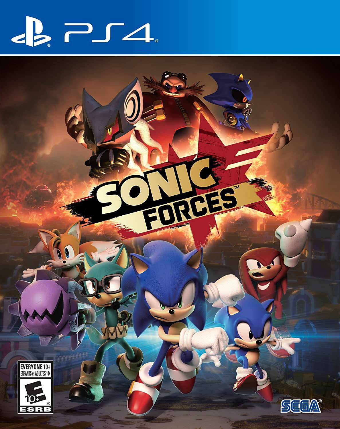 Sonic Forces-PlayStation 4 - Standard Edition - USED COPY King Gaming