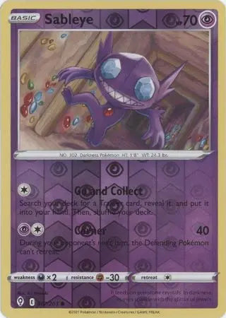 Sableye 67/203 - Common - Reverse Holo King Gaming