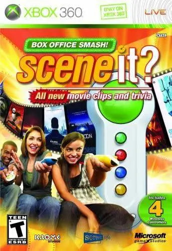 Scene It? Box Office Smash Bundle Xbox 360 - Used King Gaming