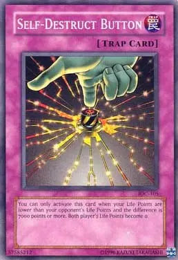 Self-Destruct Button - Common - Yu-Gi-Oh King Gaming