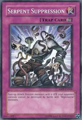 Serpent Suppression - Common - Yu-Gi-Oh King Gaming