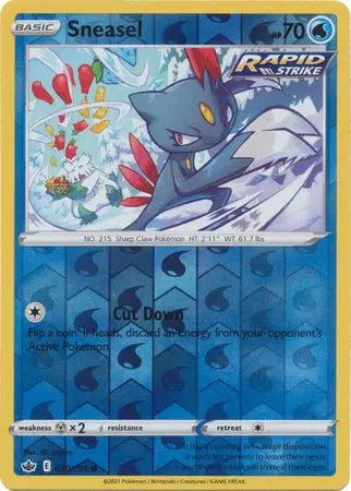 Sneasel - 030/198 - Uncommon - Reverse Holo King Gaming