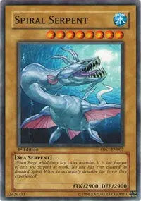 Spiral Serpent - Common - Yu-Gi-Oh King Gaming