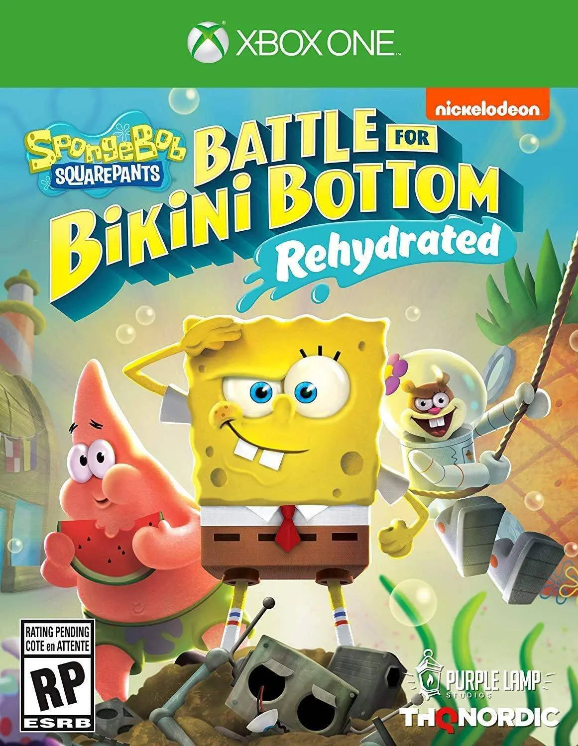 Spongebob Squarepants Battle for Bikini Bottom Rehydrated Xbox One King Gaming