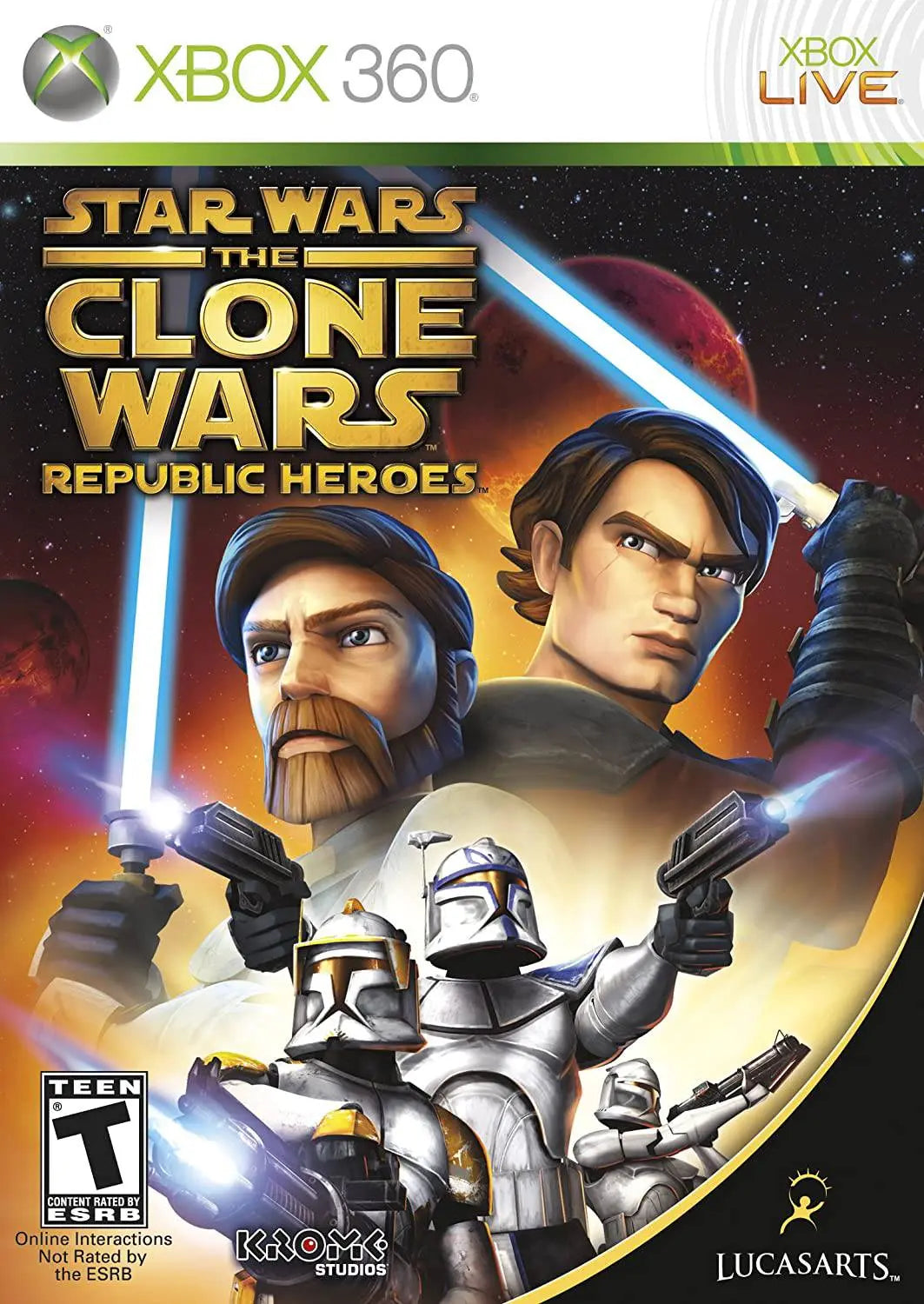 Star Wars the Clone Wars: Republic Heroes Xbox 360 - USED COPY King Gaming