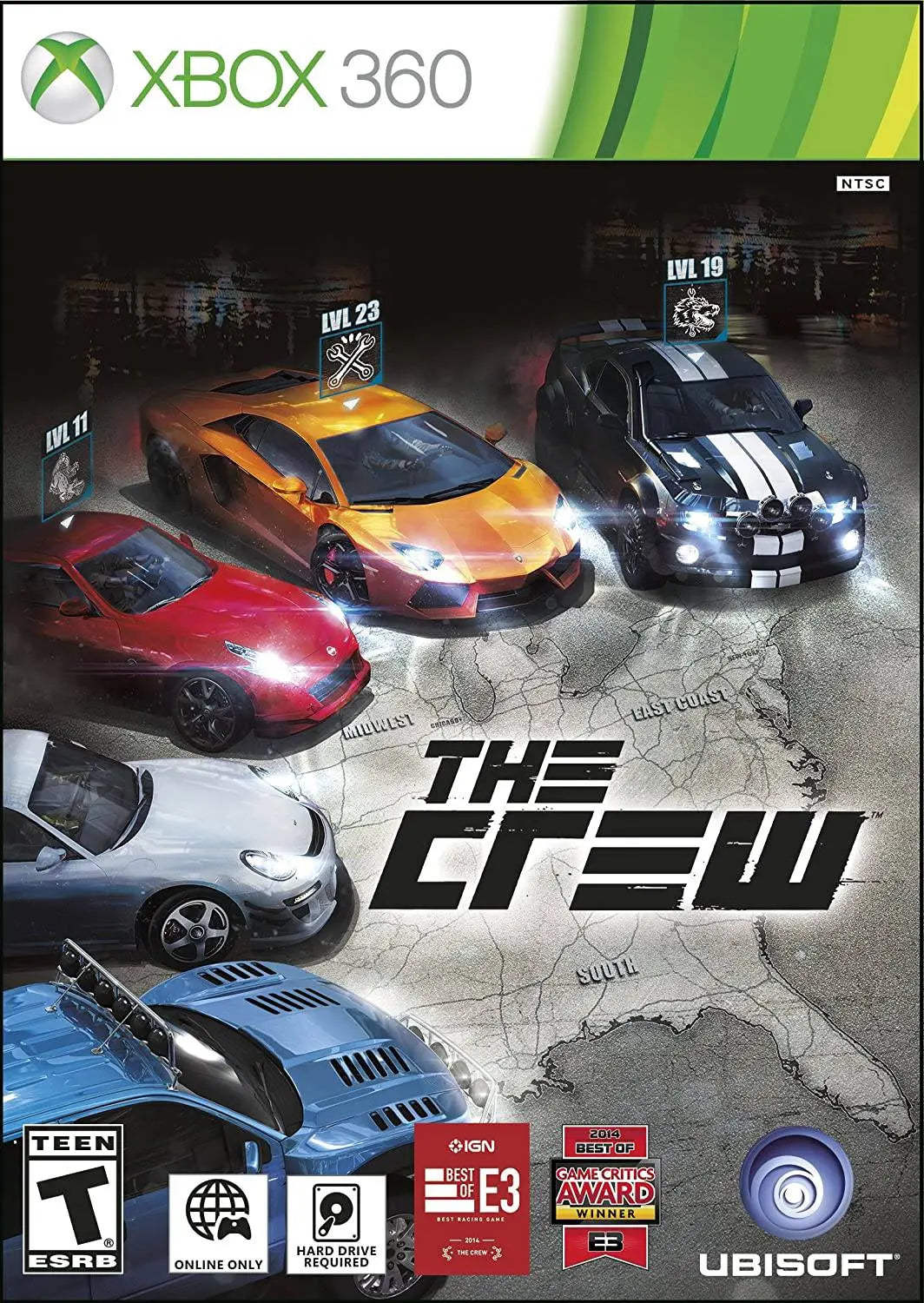 The Crew - Xbox 360 - Standard Edition King Gaming