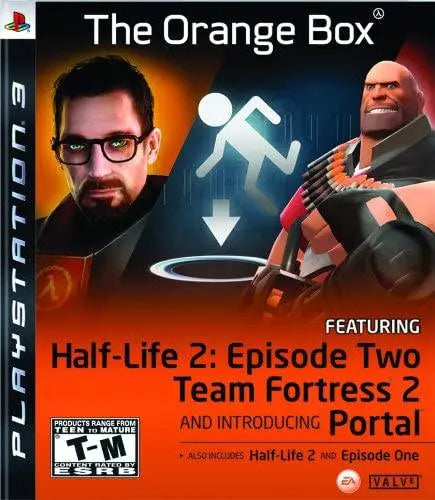 The Orange Box (Contains Half-Life 2, Half-Life 2: Episode One, Half-Life 2: Episode Two, Portal, and Team Fortress 2) - PlayStation 3- Used King Gaming