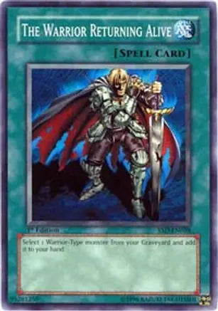 The Warrior Returning Alive - Common - Yu-Gi-Oh King Gaming