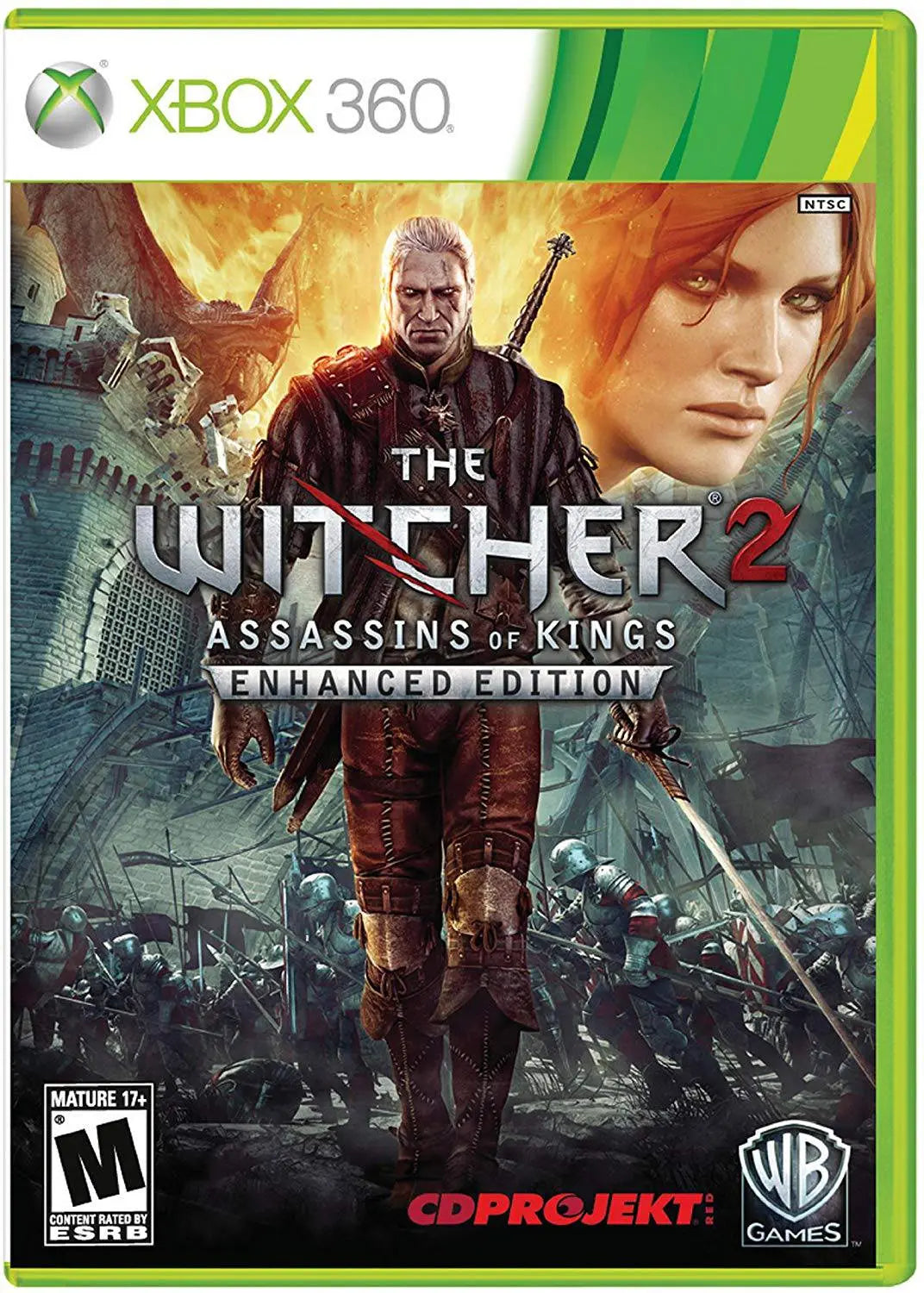 The Witcher 2 Assassins Of Kings  Enhanced Edition Xbox 360 - USED COPY King Gaming
