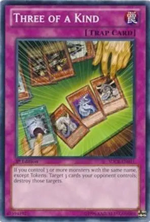 Three Of A Kind - Common - Yu-Gi-Oh King Gaming