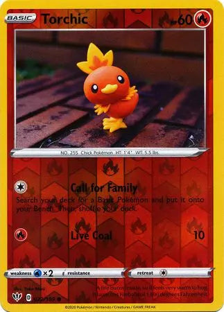 Torchic 22/189 - Uncommon - Reverse Holo King Gaming