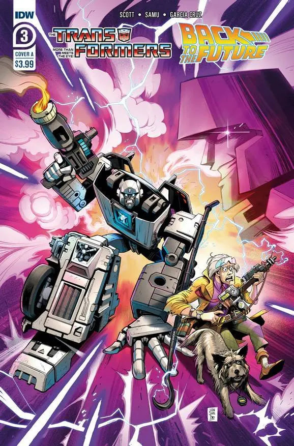 Transformers Back To Future #3 (OF 4) CVR A Juan Samu King Gaming