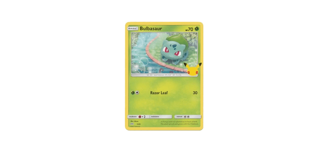 Bulbasaur - 1/25 - NM Promo King Gaming