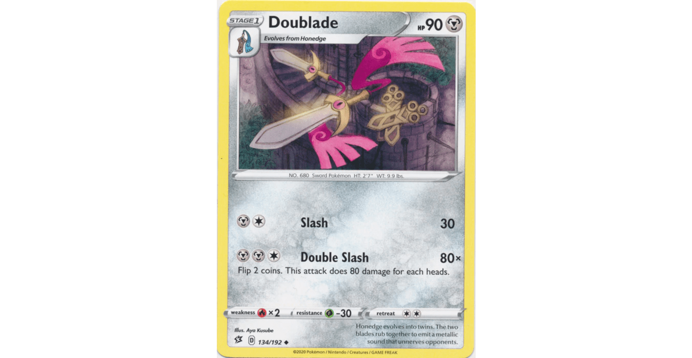 Doublade - 134/192 - NM Uncommon King Gaming