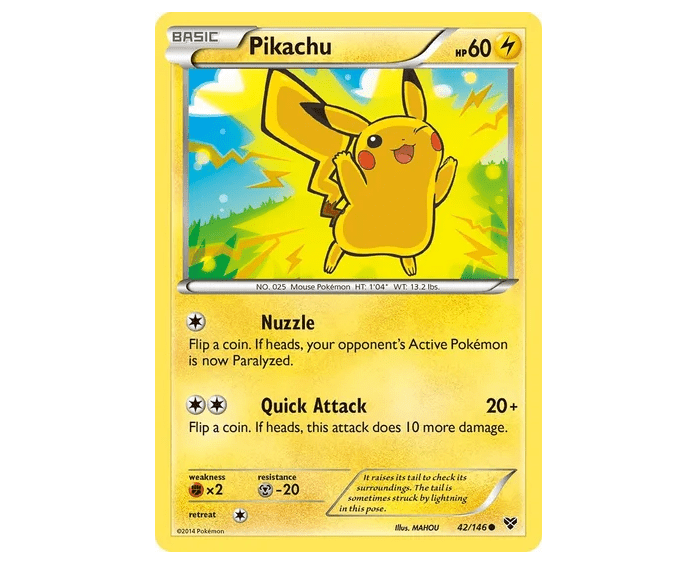 Pikachu - 42/146 - Common King Gaming
