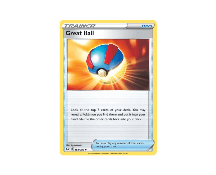 Great Ball - 164/202 - NM Uncommon King Gaming