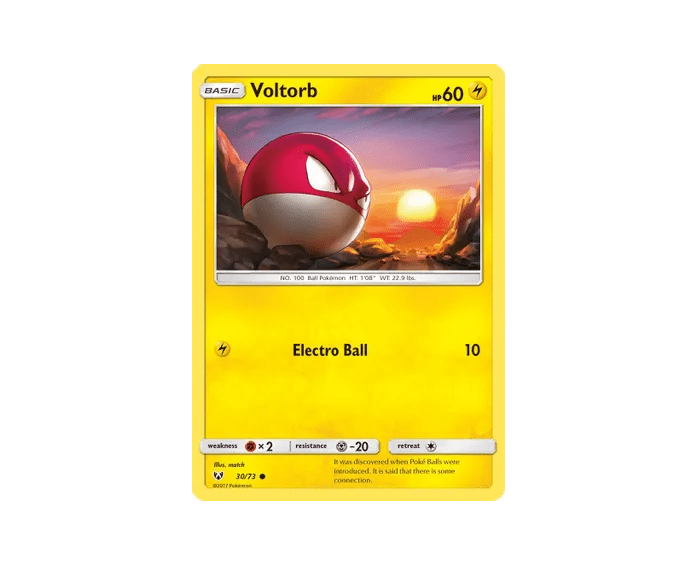 Voltorb - 30/73 - NM Common King Gaming