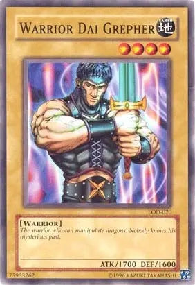 Warrior Dal Grepher - Common - Yu-Gi-Oh King Gaming