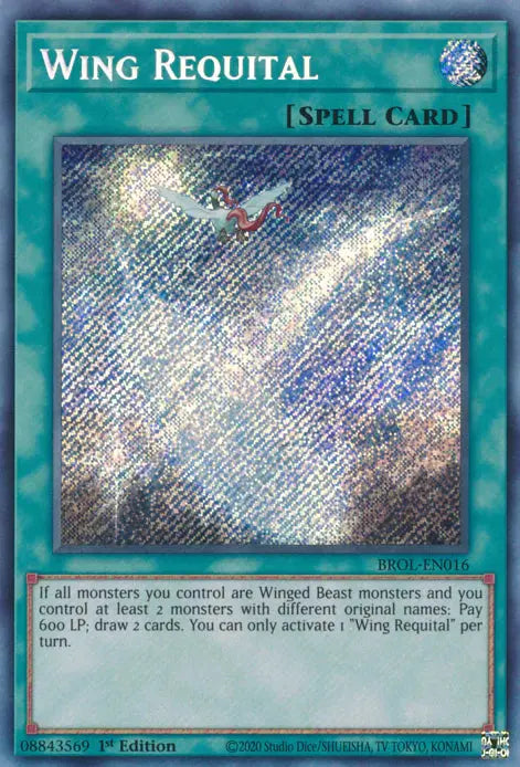 Wing Requital - Ultra Rare - Yu-Gi-Oh King Gaming