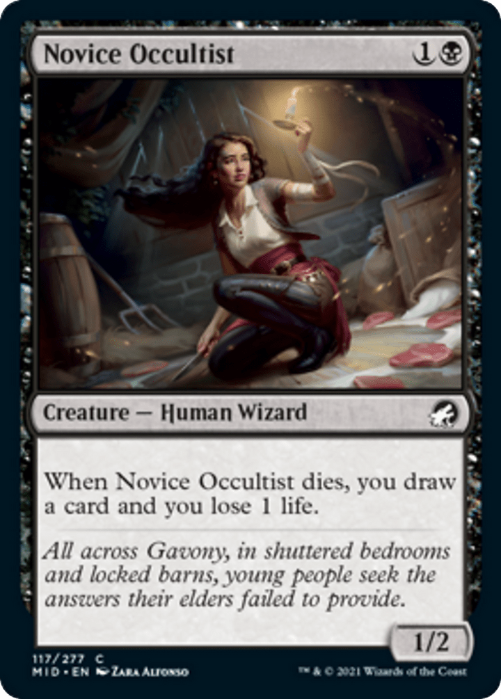 Novice Occultist - NM - C King Gaming