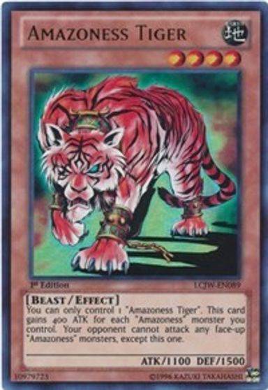 Amazoness Tiger - NM - Ultra Rare 1st Edition King Gaming