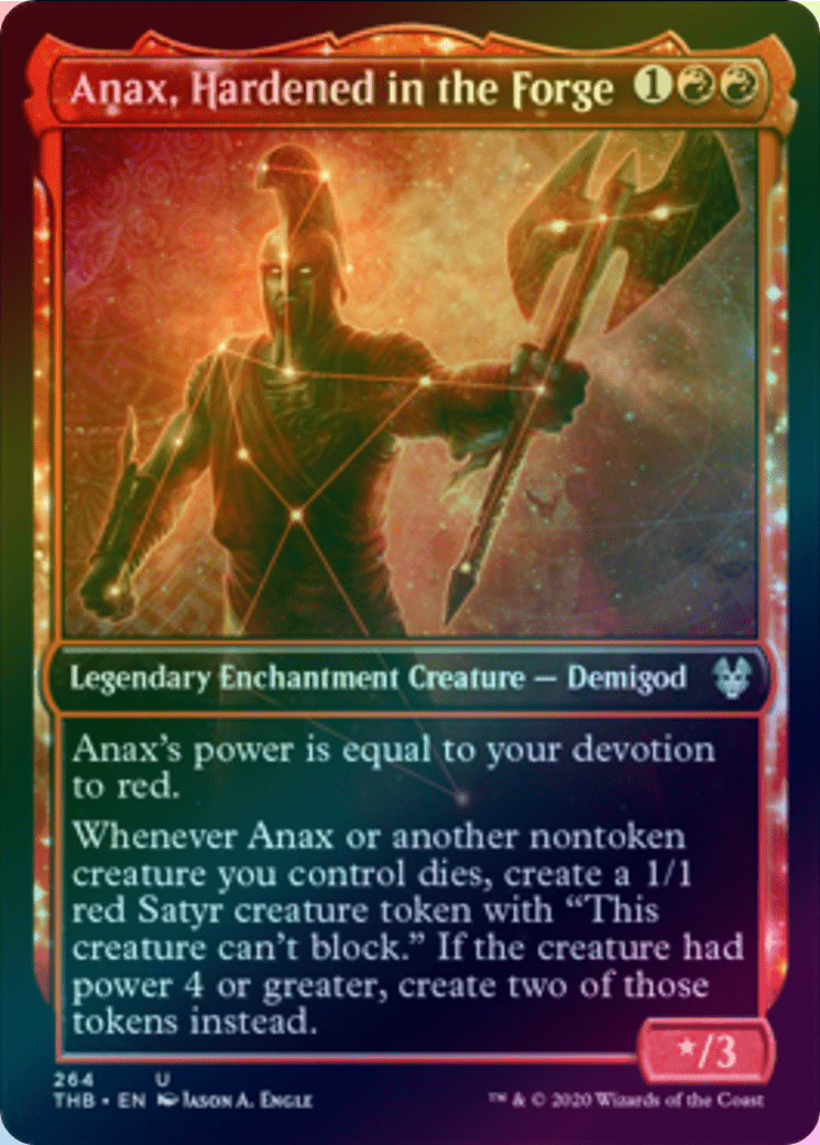 Anax, Hardened In The Forge (Dark Frame) (FOIL) (THB) King Gaming