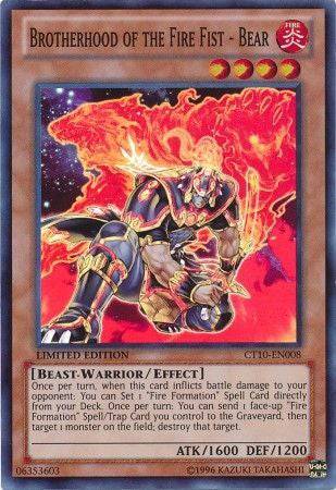 Brotherhood of the Fire Fist - Bear - NM Super Rare King Gaming