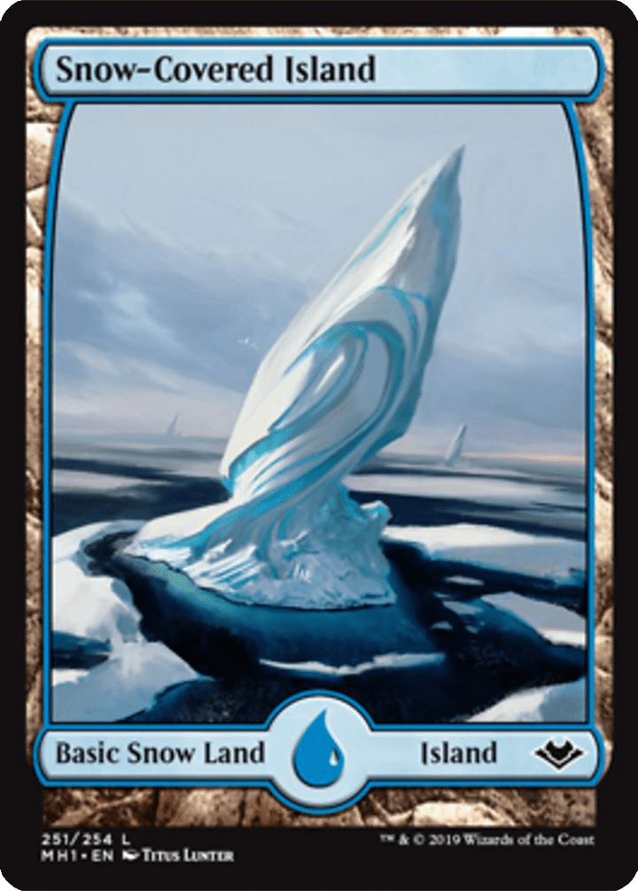 Snow-Covered Island - NM - L King Gaming
