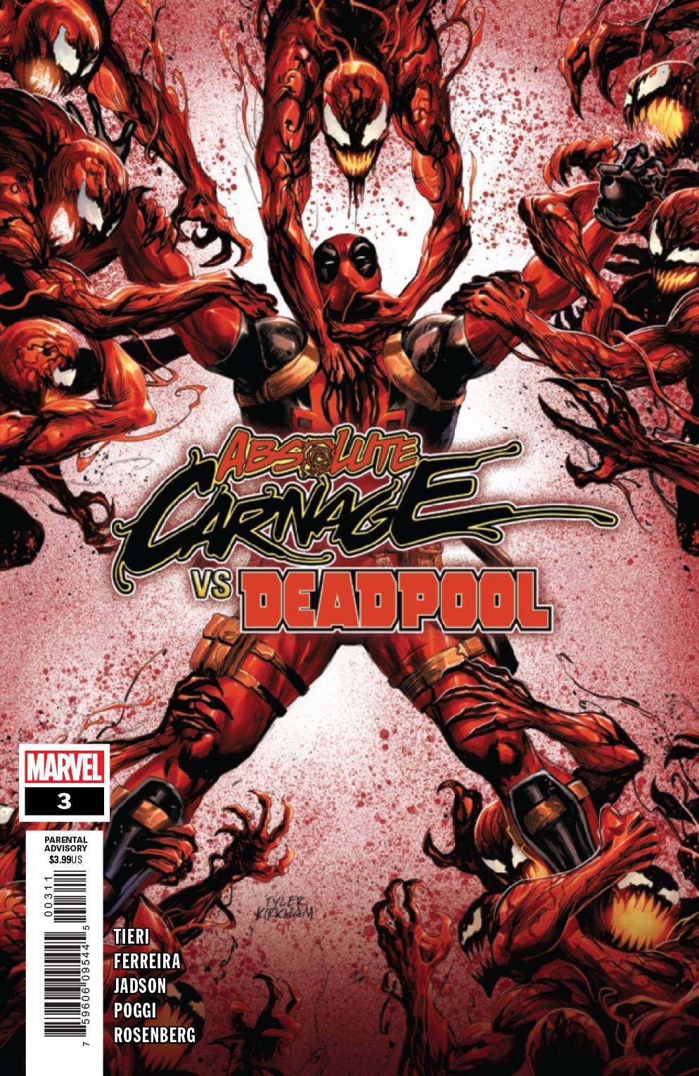 Absolute Carnage VS Deadpool #3 (OF 3) AC King Gaming