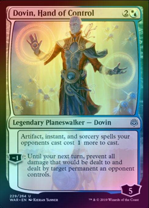 Dovin, Hand of Control - NM - Foil King Gaming