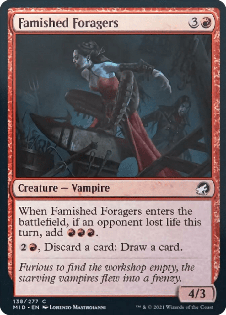 Famished Foragers  - NM - C King Gaming