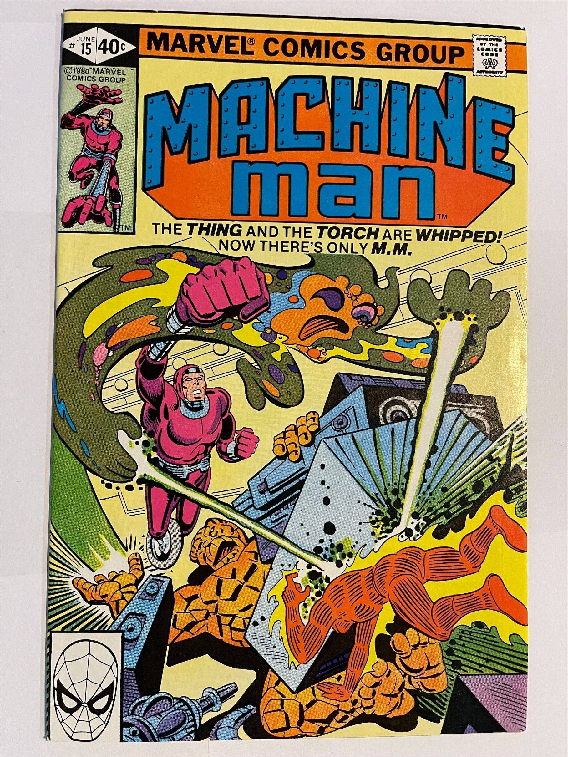 Machine Man #15 Thing & Torch App Marvel Comics F - VF King Gaming