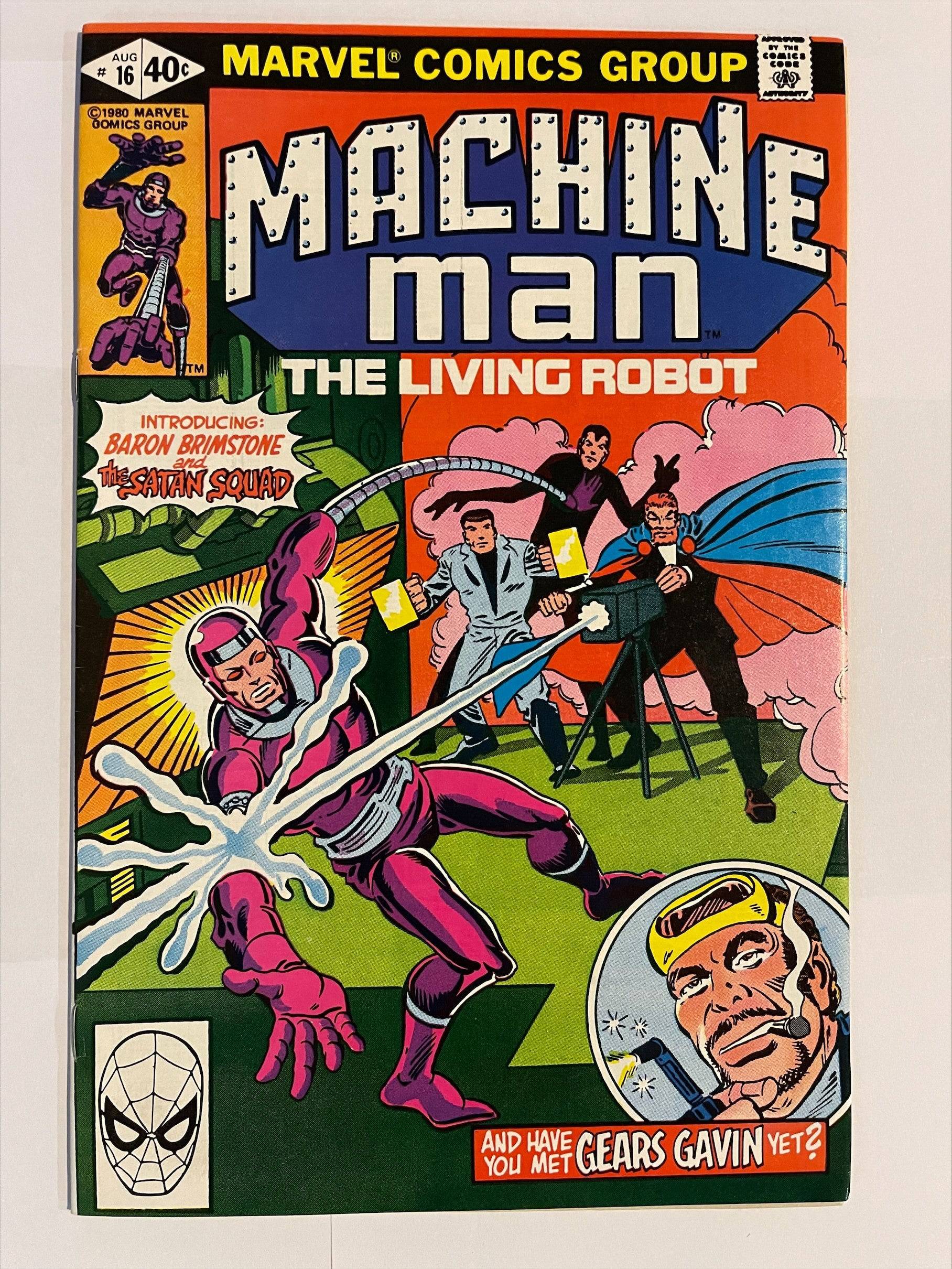 Machine Man #16 Marvel Comics  1980 VF/NM King Gaming