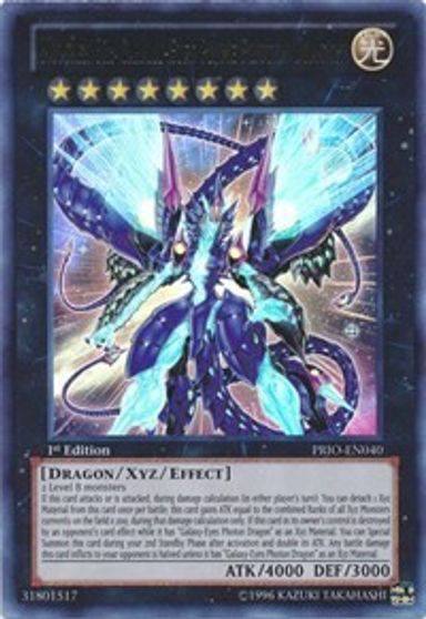 Number 62: Galaxy-Eyes Prime Photon Dragon - NM - Ultra Rare King Gaming