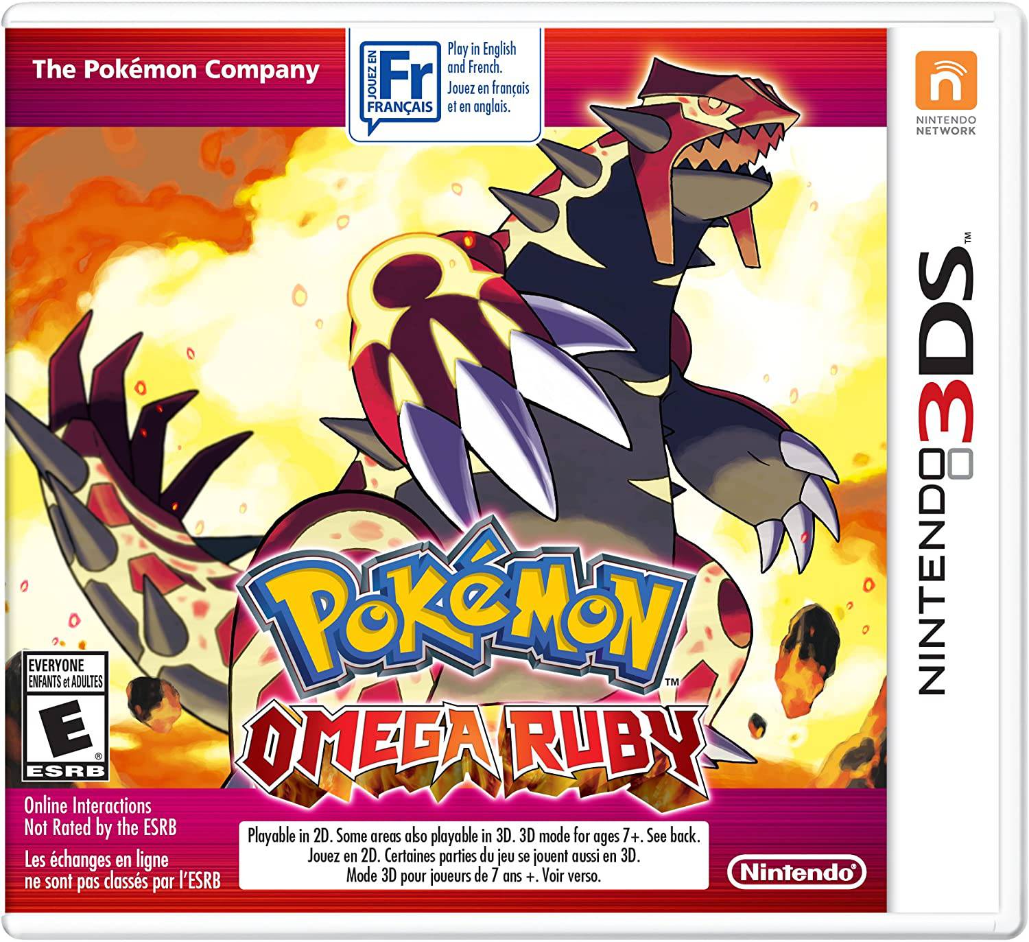 Pokemon Omega Ruby - Nintendo 3DS - Omega Ruby Edition King Gaming
