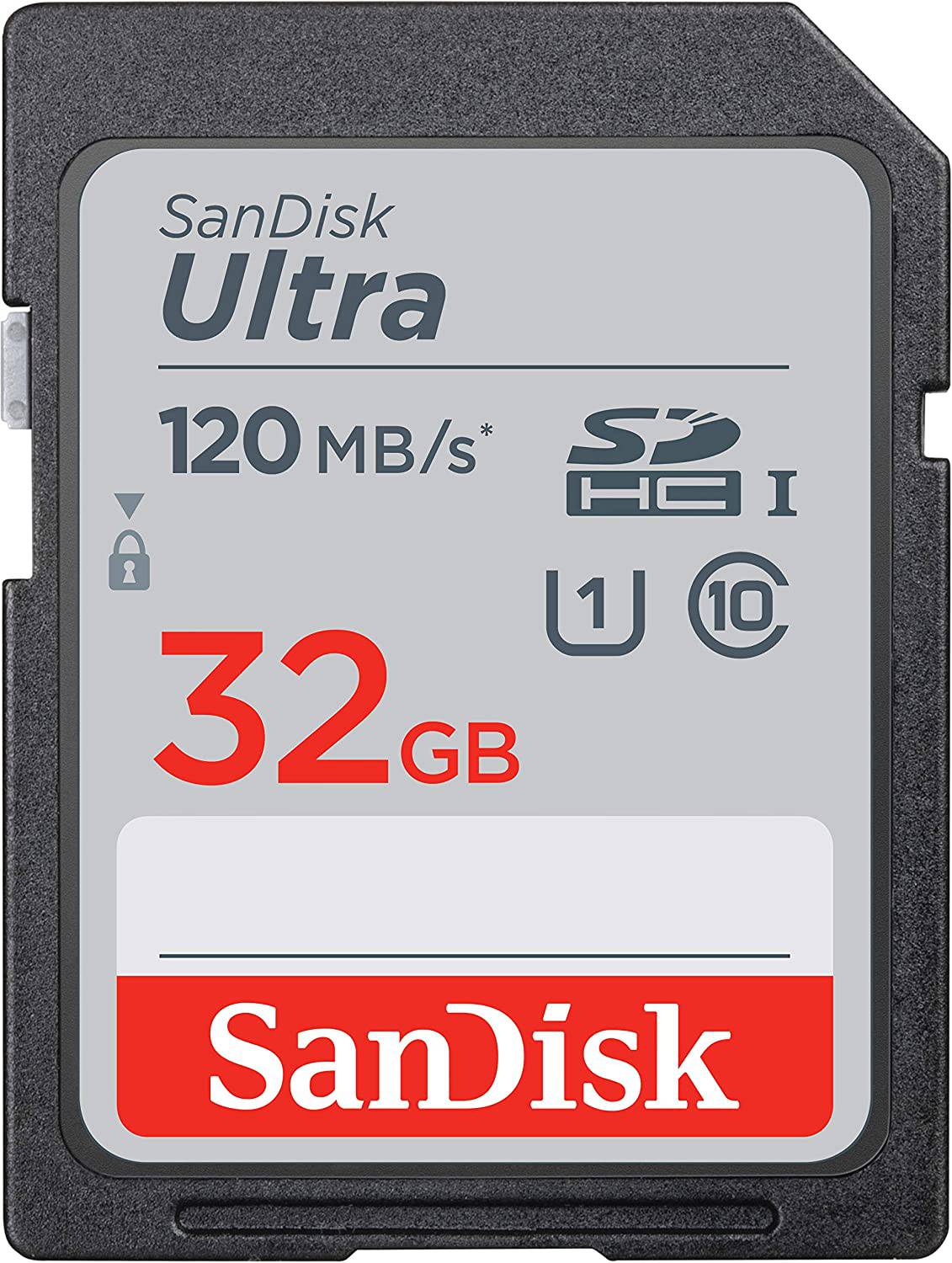SanDisk 32GB Ultra SDHC UHS-I Memory Card - 120MB/s, C10, U1, Full HD, SD Card King Gaming